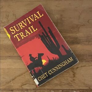 Survival Trail Book by Chet Cunningham